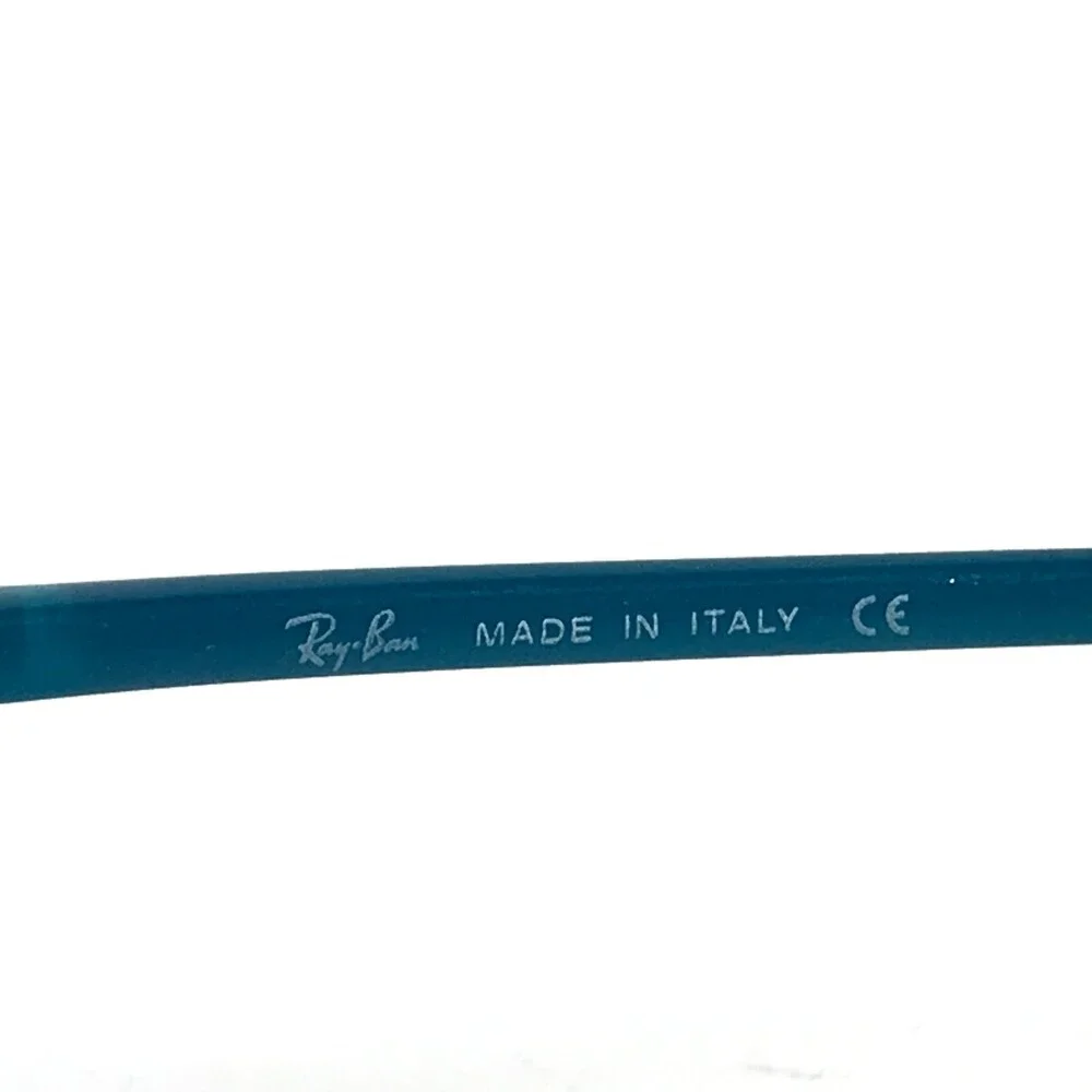 Ray-Ban RB6094 2507 Eyeglasses Frames Blue Silver Rectangular Full Rim 52-17-135